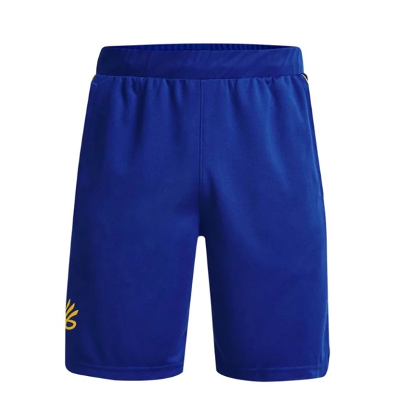 Under Armour Curry Brand UNDRT Splash Shorts 1362002 400 (Blue/Black) - Picture 4 of 6